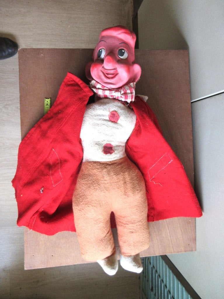 pop 48 cm, Verzamelen, Poppen, Ophalen of Verzenden, Gebruikt, Pop