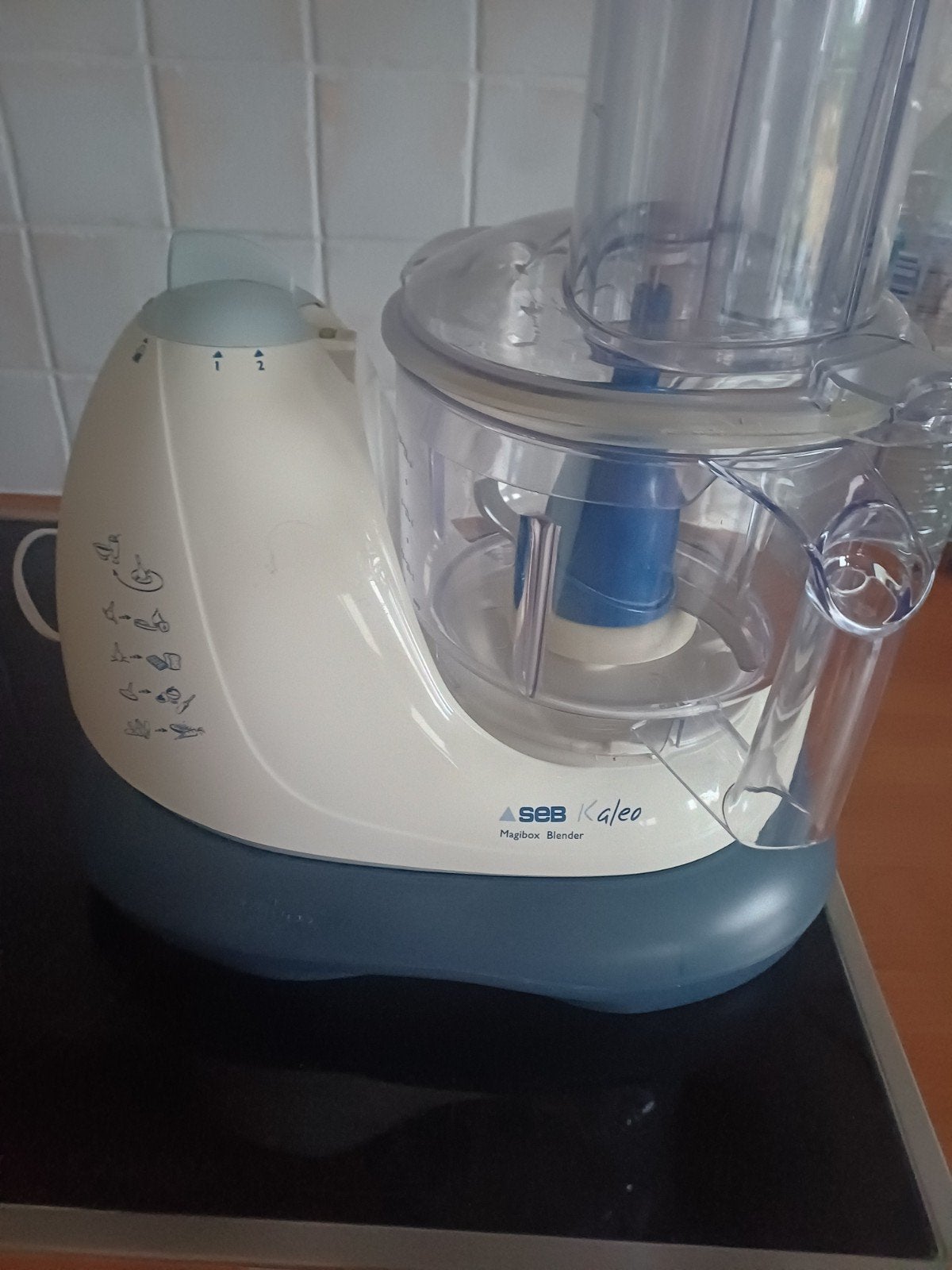 Multifunctionele keulenrobot tefal, Ophalen