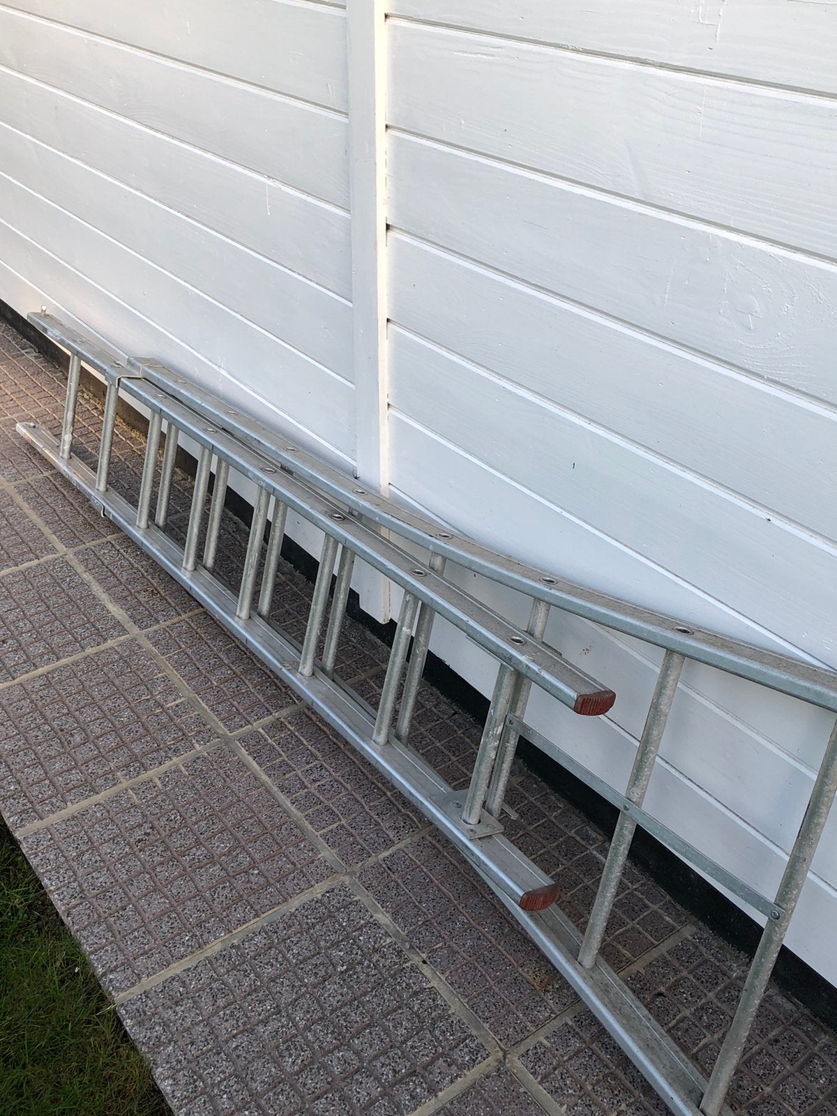 Aluminium ladder, Doe-het-zelf en Bouw, Ophalen, Zo goed als nieuw, Ladder