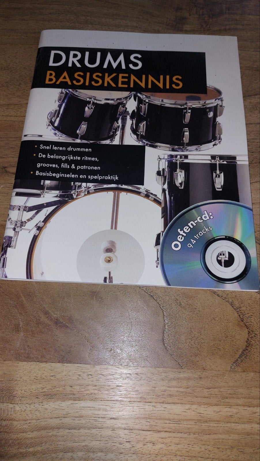 leerboek drums basiskennis met CD, Muziek en Instrumenten, Ophalen of Verzenden