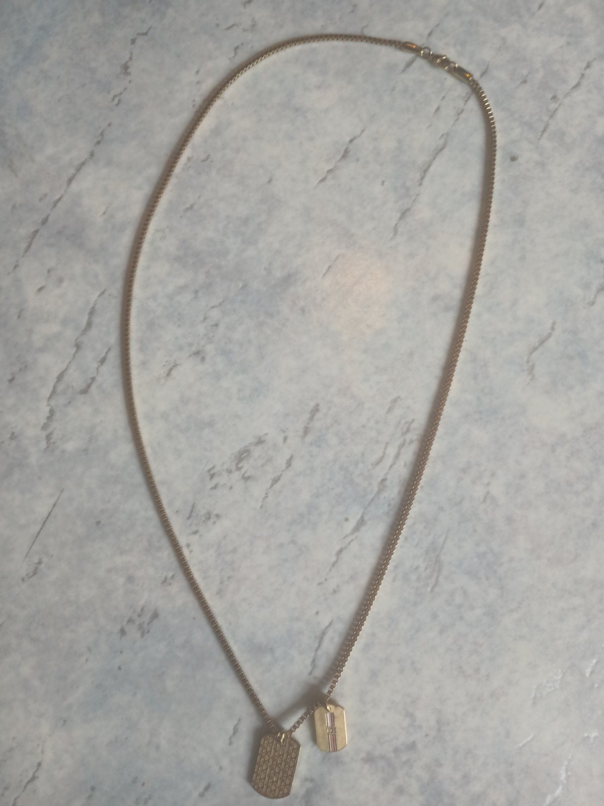 Ketting Tommy Hilfiger goud, Ophalen, Zo goed als nieuw, Goud, Met hanger