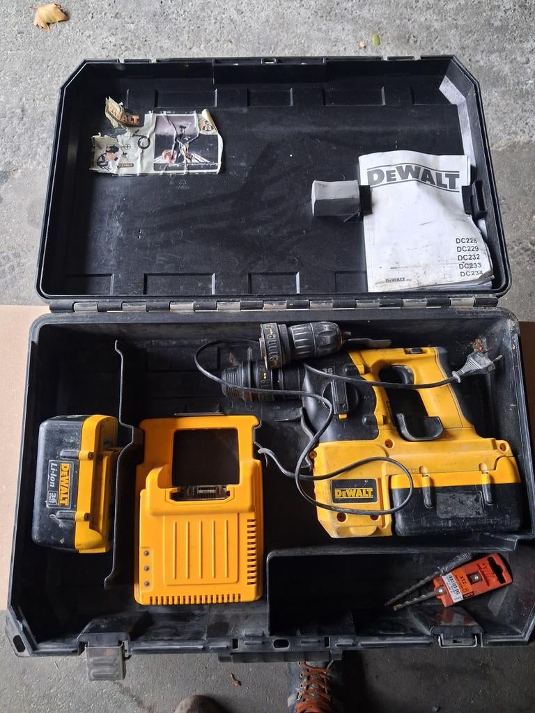Dewalt 36 volt boormachine, Doe-het-zelf en Bouw, Gereedschap | Boormachines