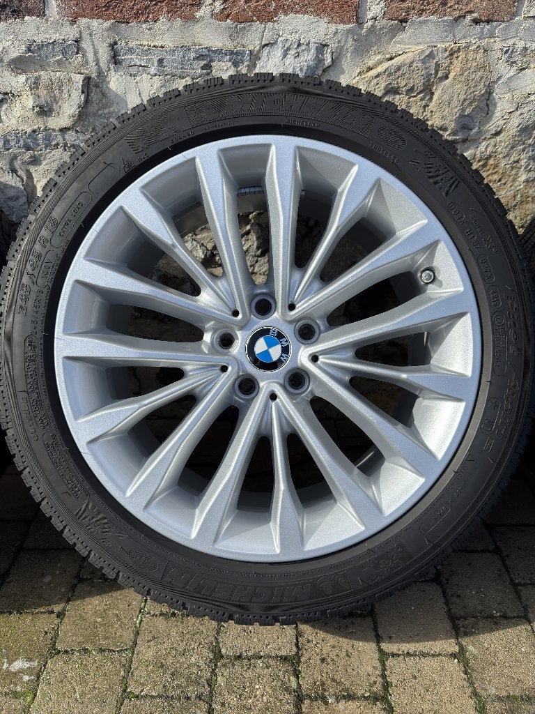 Winterwielen BMW 18" Styling 632 origineel + TPMS G30 G31, Ophalen, 18 inch, Banden en Velgen, Winterbanden