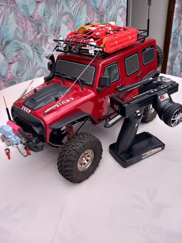 jeep crawler rc, Hobby en Vrije tijd, Ophalen, Zo goed als nieuw