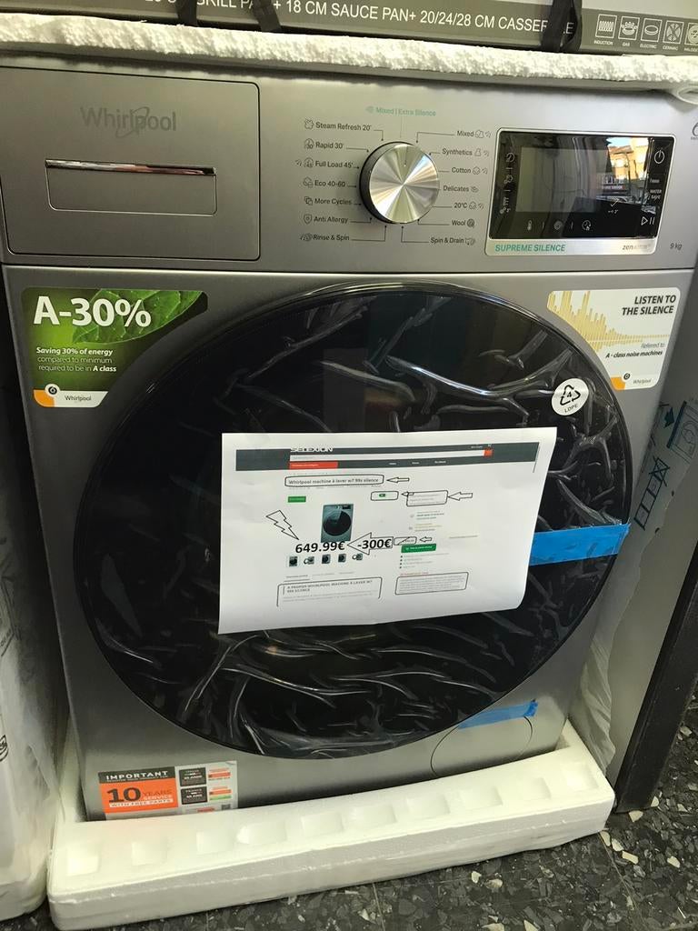 Lave linge💦‼️super promo-30%-40%🤙avec garantie💦‼️, Neuf