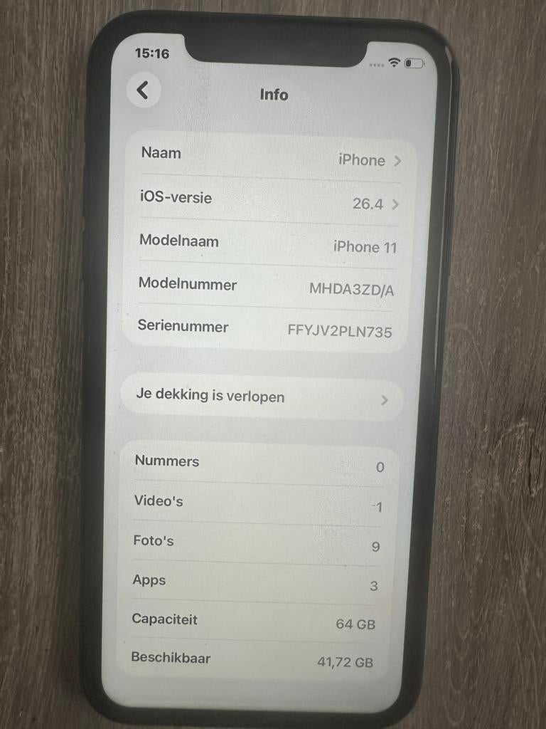 İphone 11, Enlèvement, Comme neuf, Noir