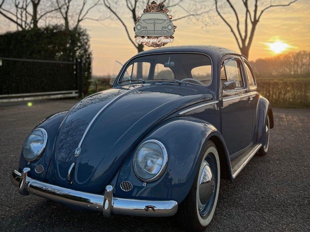 Volkswagen Kever Fjord Blue Dickholmer restored 1959, Autos, Achat, Entreprise, Coccinelle, Autre carrosserie