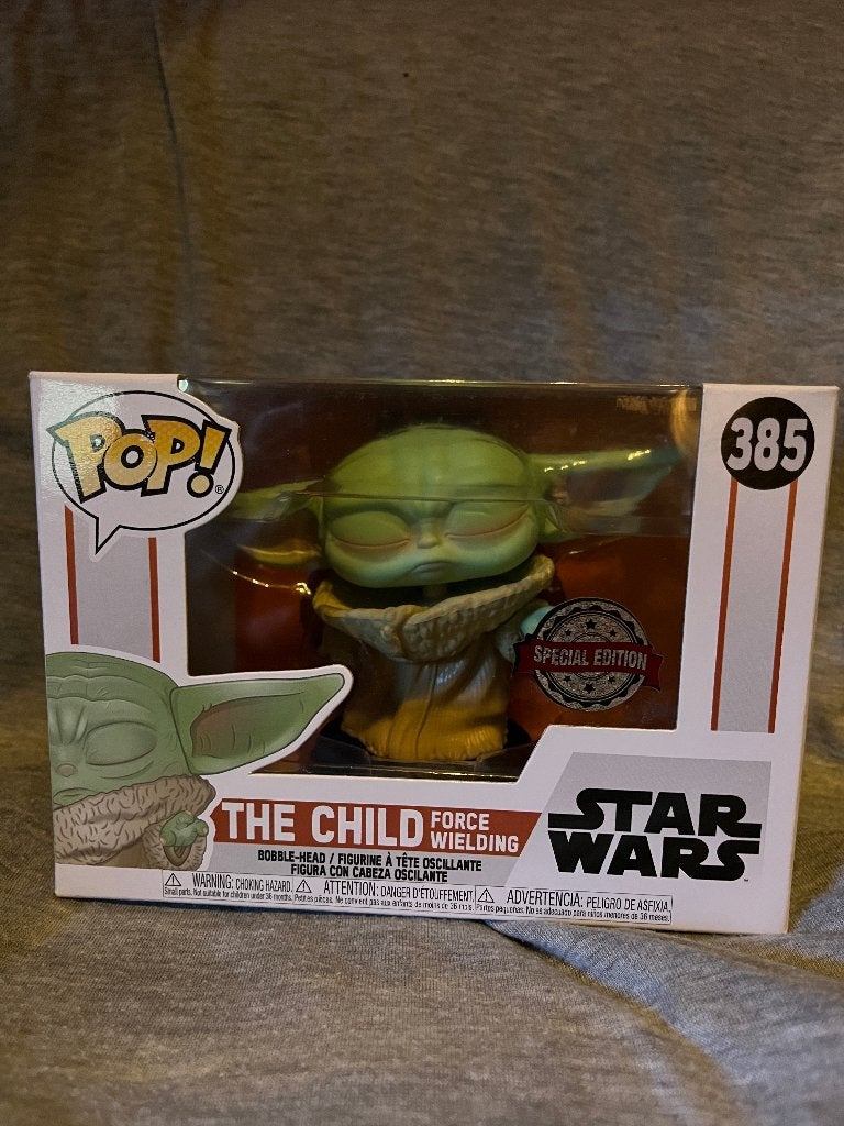 Funko Pop ! Star Wars : Le Mandalorien - L'Enfant, Enlèvement ou Envoi, Comme neuf