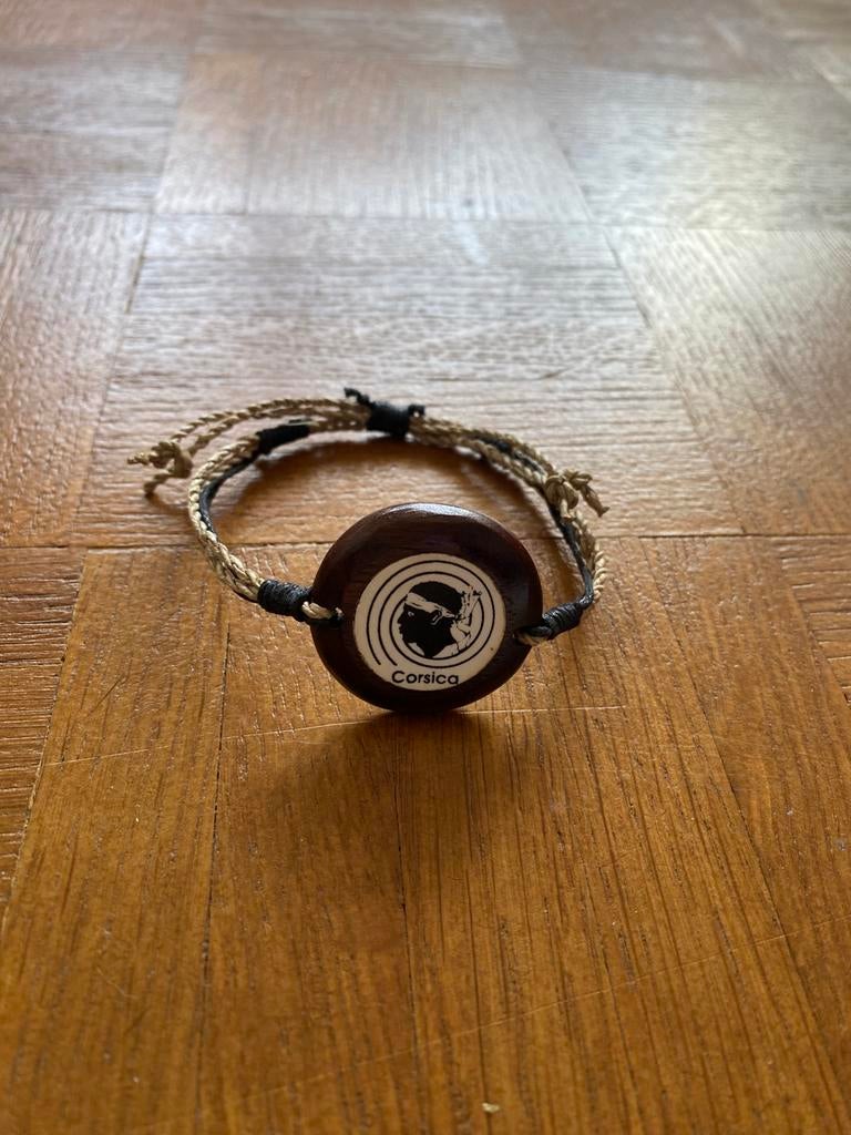 Bracelet corsica, Enlèvement ou Envoi, Neuf, Brun, Bois