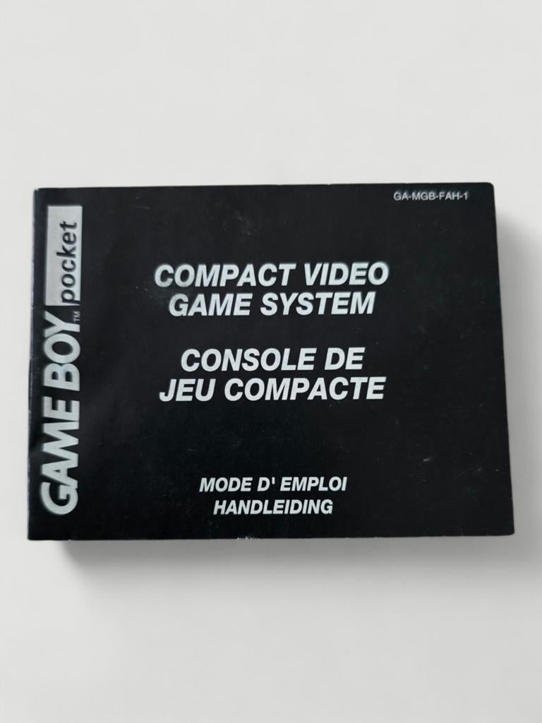 Notice Officielle Nintendo Game Boy Pocket – Mode d’Emploi V, Consoles de jeu & Jeux vidéo