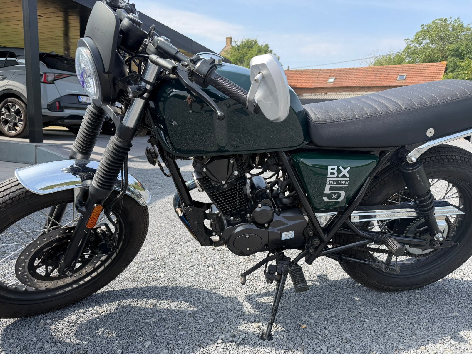 mooie Brixton 125cc motorfiets: 0474530350 of 0032474530350, Particulier