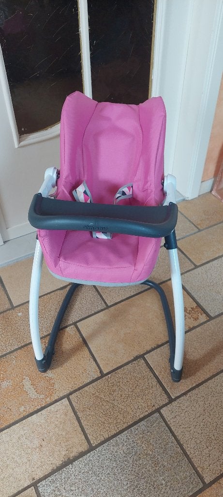 Smoby quinny maxi cosi 3 in 1 poppenstoel, Ophalen, Zo goed als nieuw, Babypop