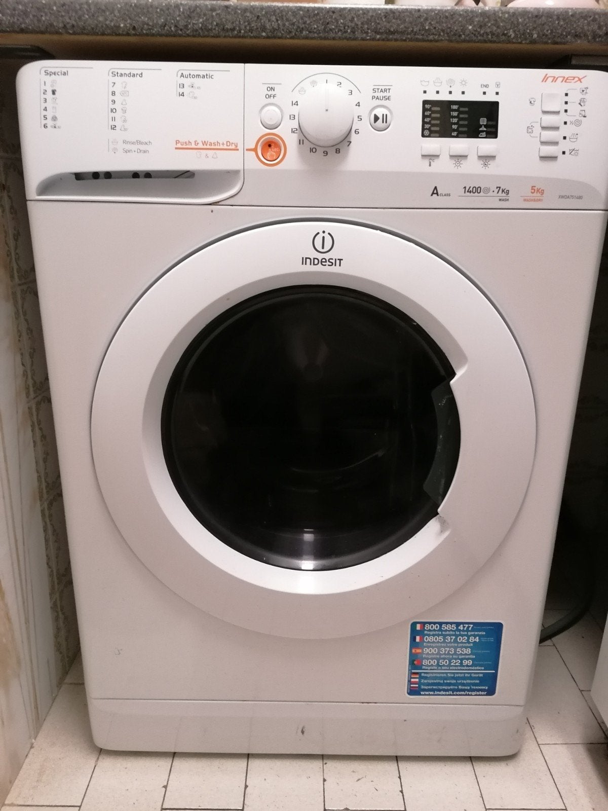 wasmachine droogkast combinatie, Elektronische apparatuur, Wasmachines, Ophalen, Nieuw, Voorlader