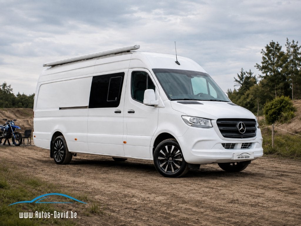 Mercedes-Benz Sprinter Camper Motorsport 2.1 Aut. 2 Slaappl., Caravans en Kamperen, Mobilhomes, Automaat, ABS, Bedrijf, Diesel