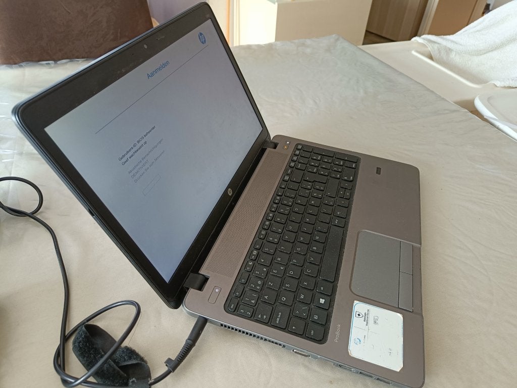Werkende laptop HP Probook 450 G1, zonder HDD en batterij, Computers en Software, Ophalen, Gebruikt, 15 inch, HDD