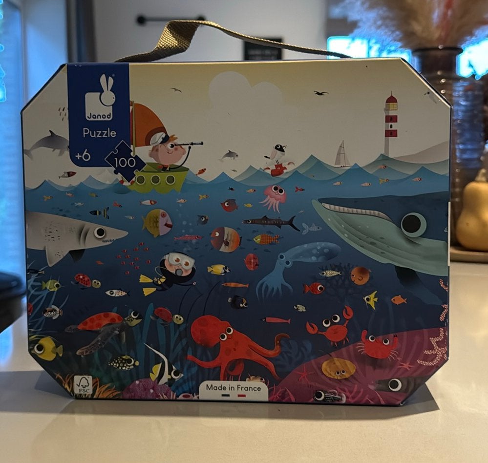Puzzel thema oceaan, Kinderen en Baby's, Speelgoed | Kinderpuzzels, Ophalen, Zo goed als nieuw