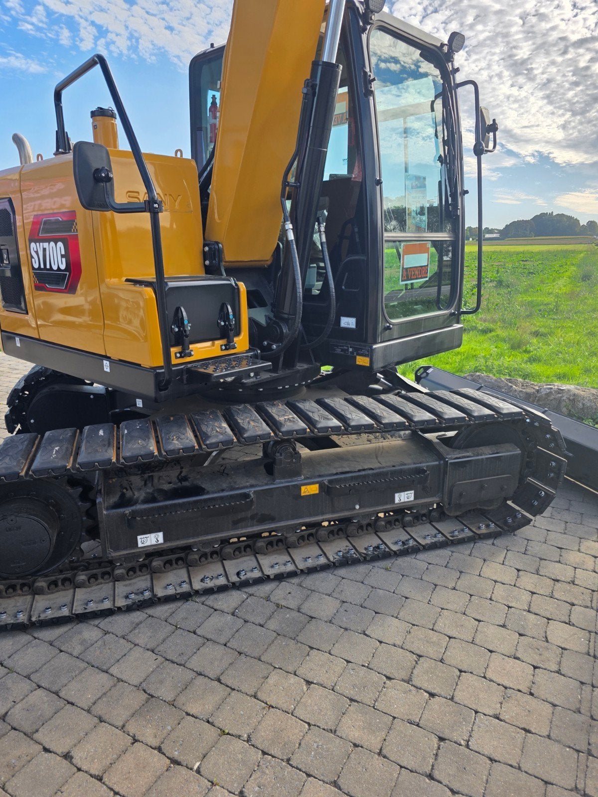 Mini-pelle SANY SY70C (NEUVE 6h, NON CE), Enlèvement, Excavatrice