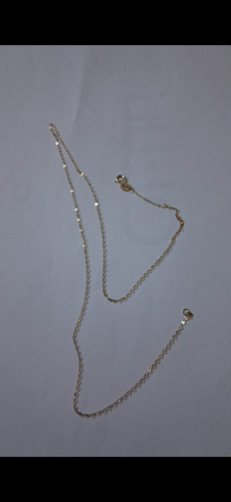 Collier en or 18 carats, Bijoux, Sacs & Beauté, Colliers, Enlèvement ou Envoi, Or, Or
