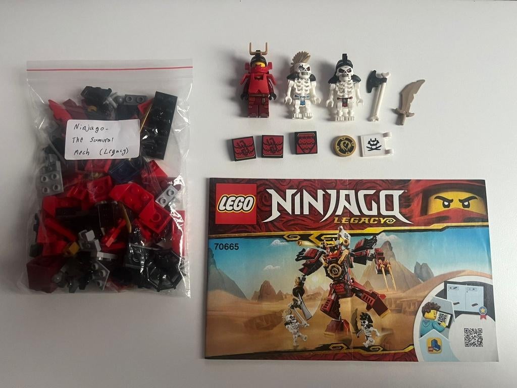 Lego Ninjago - 2 Legacy Sets, Ophalen, Lego, Zo goed als nieuw, Compleet