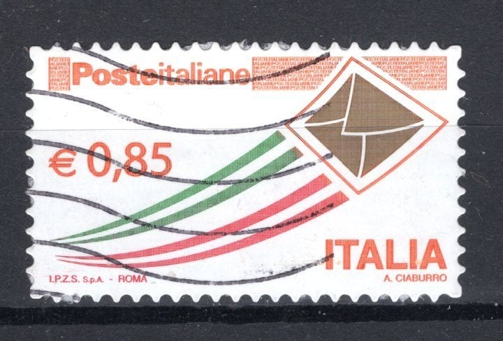 ITALIE Yt. 3383 estampillée 2013, Envoi, Affranchi