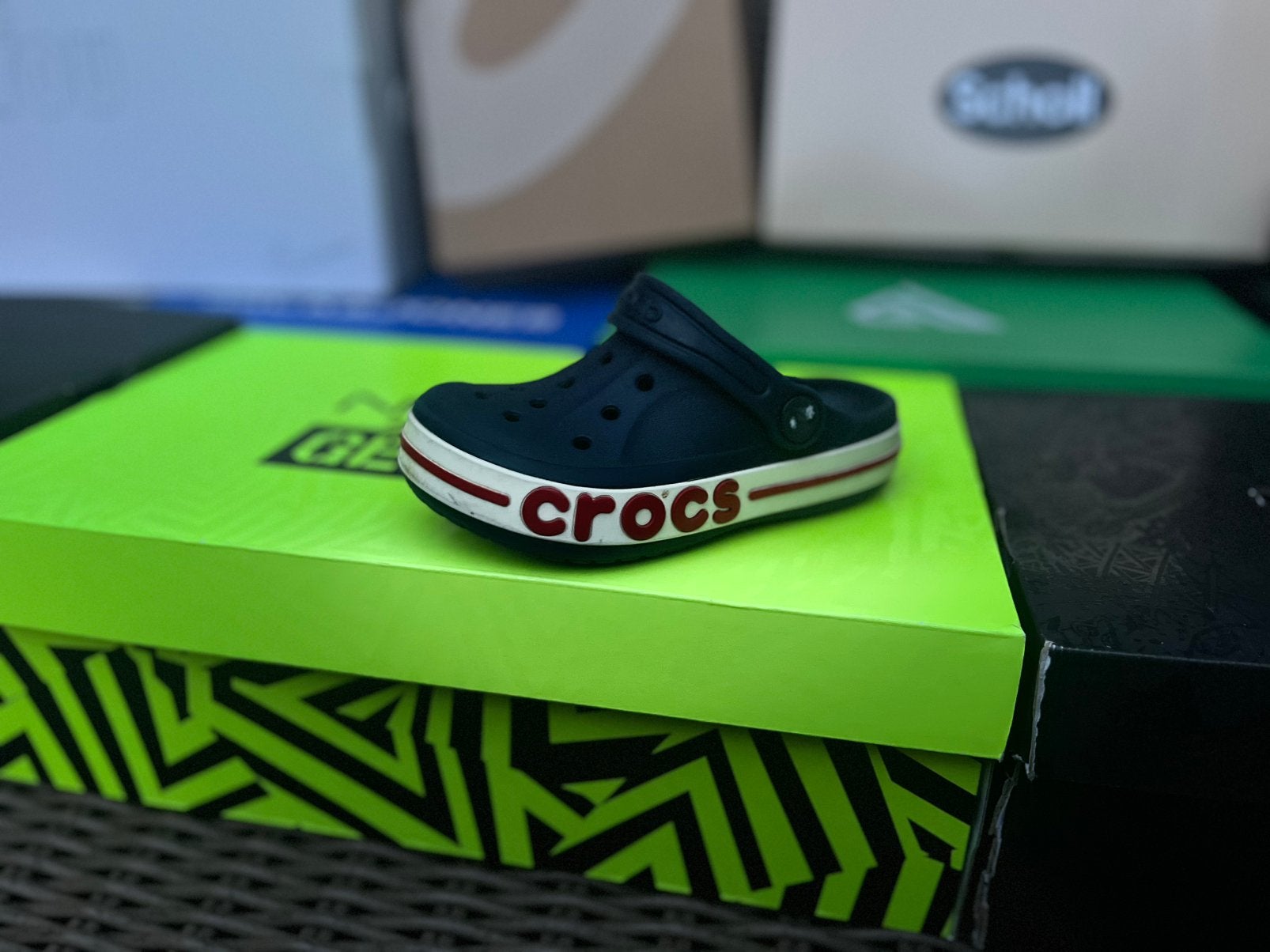 Baby Crocs Maat 28, Kinderen en Baby's, Ophalen, Zo goed als nieuw, Overige maten