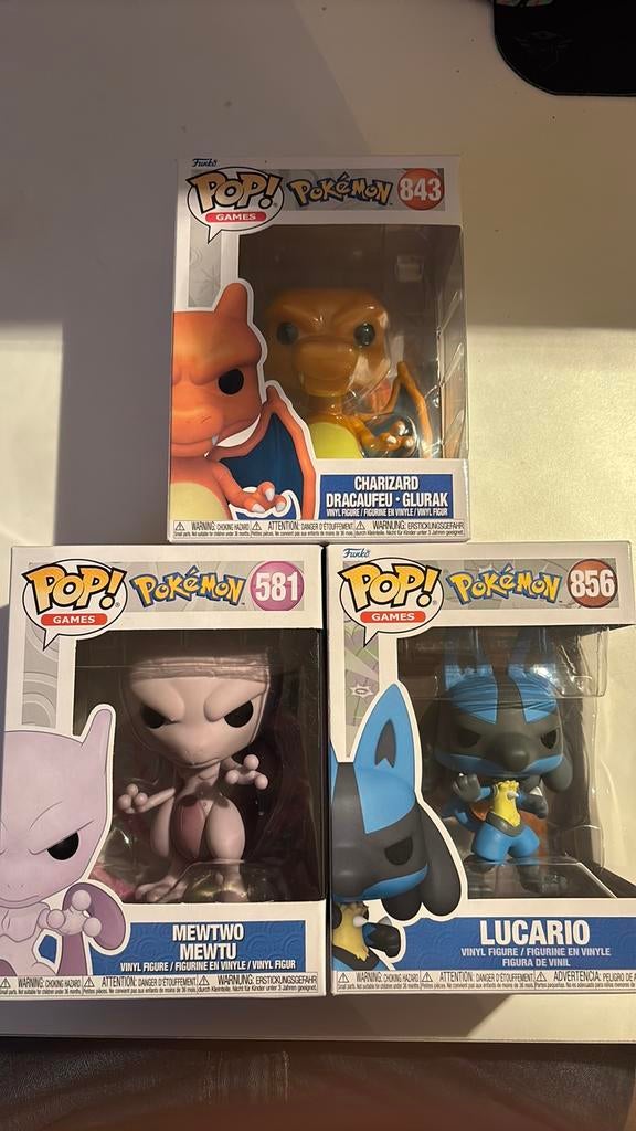 Pokemon funko pops, Ophalen of Verzenden, Zo goed als nieuw