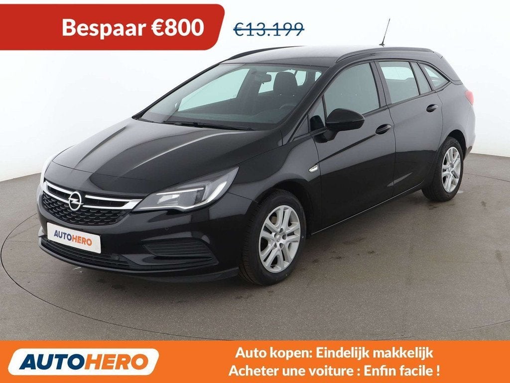 Opel Astra 1.4 SIDI Turbo Business Start/Stop (bj 2019), Auto's, Stof, Gebruikt, 1350 kg, 150 pk