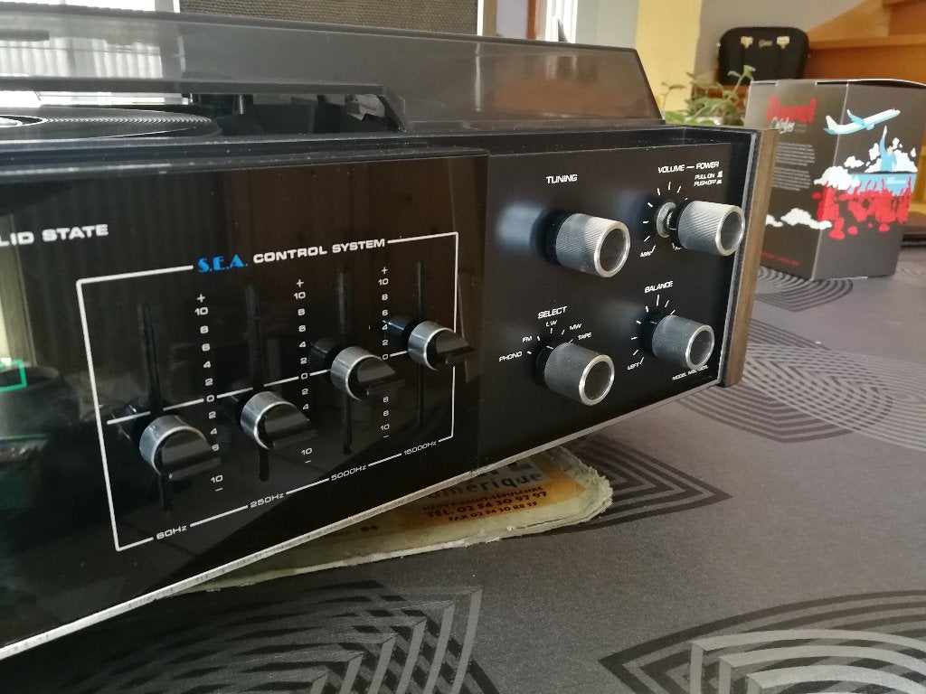 Nivico (JVC) MSL-501L uit 1970 met originele luidsprekers, Antiek en Kunst, Ophalen