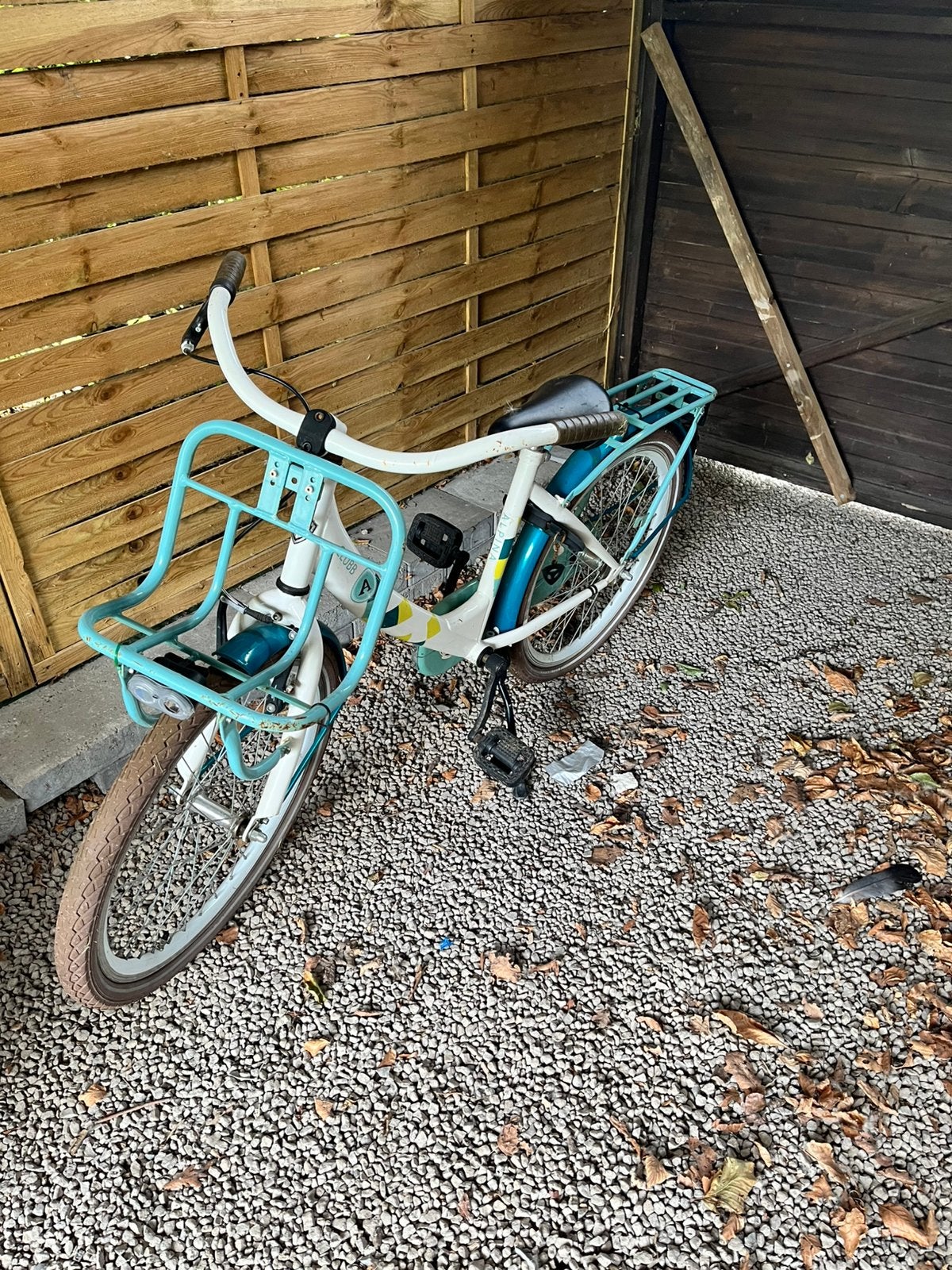 Meisjesfiets 22 inch, Fietsen en Brommers, Ophalen, Gebruikt, Terugtraprem, 22 inch