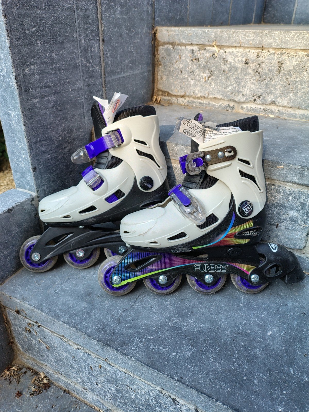 Lichtgevende Funbee-roller, Sport en Fitness, Skeelers, Ophalen