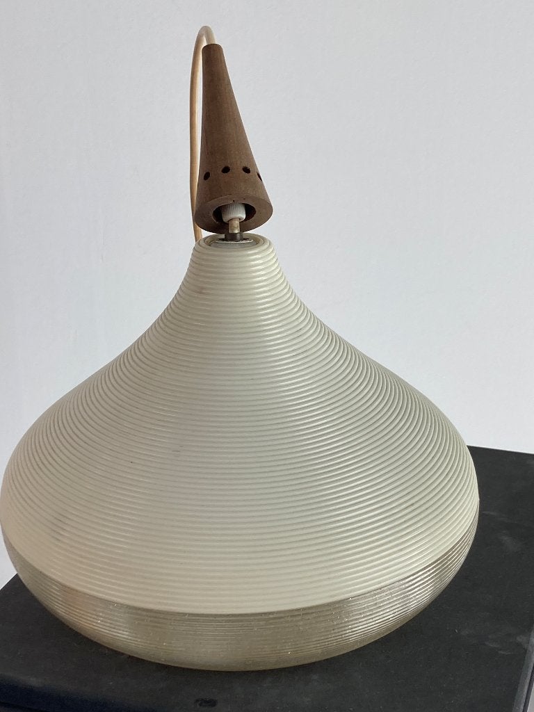 Originele vintage Rotaflex hanglamp teak  Mid-Century Design, Maison & Meubles, Lampes | Suspensions, Autres culots, UK design 1950-960