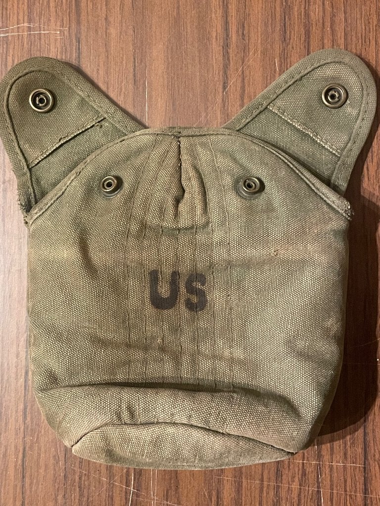 WW2 - étui de gourde de type US, Collections, Enlèvement, Armée de terre, Autres types