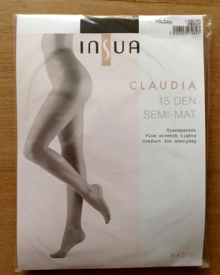 Claudia 15 den Insua zwarte en beige maillot T.m., Kleding | Dames, Zwart, Nieuw, Maat 40/42 (M), Ophalen of Verzenden
