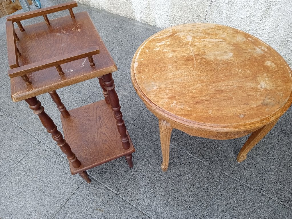 Table, Enlèvement, Utilisé, Bois