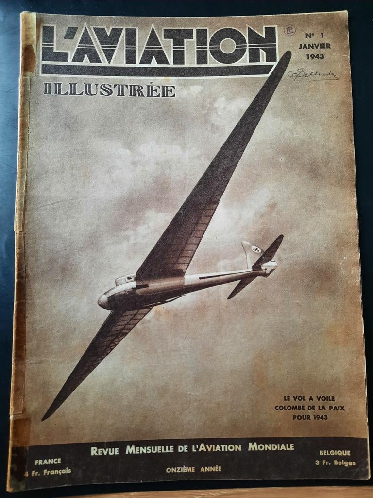 L'aviation illustrée janvier 1943, Collections, Enlèvement ou Envoi