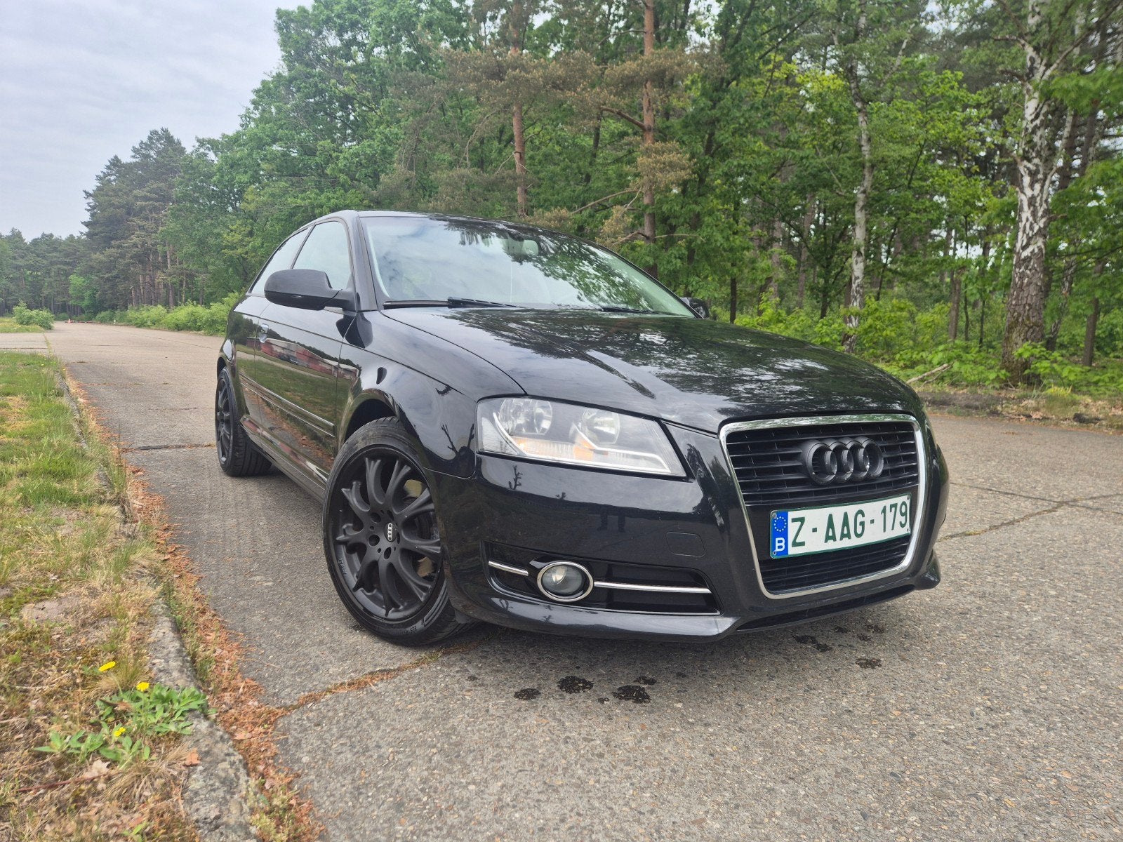 AUDI A3 1.6 TDI EN PARFAIT ÉTAT EURO 5B (CLIMATISATION, CROI, Autos, Audi, Entreprise, Capteur de stationnement, Noir, 4 cylindres