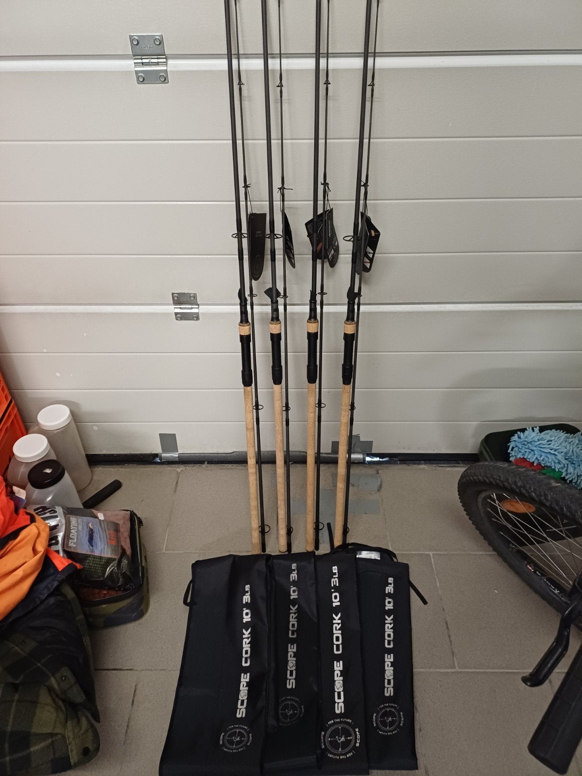 4 x Nash Scope MK2 10ft 3 pond