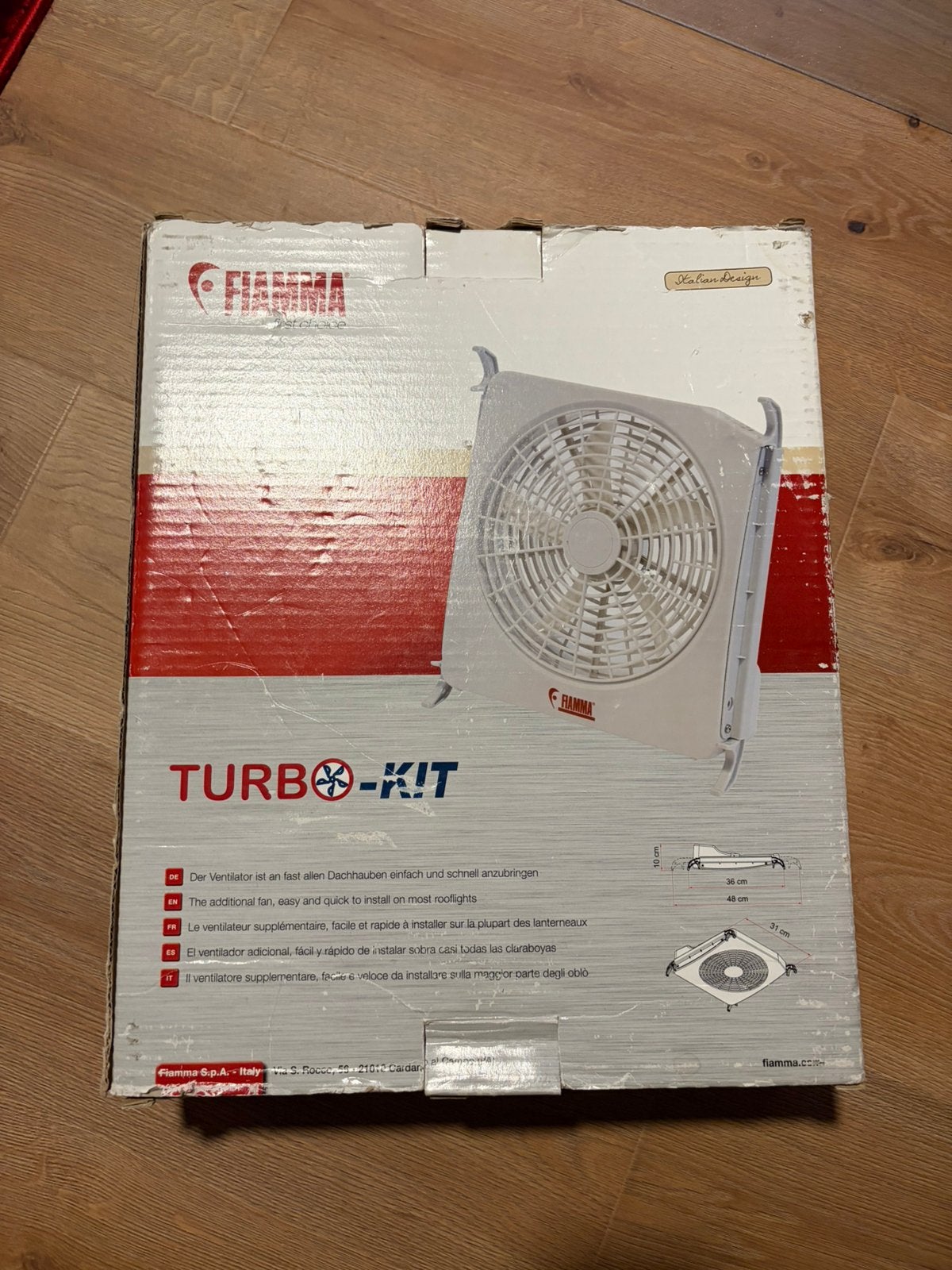 ==> Fiamma Turbo Kit Dakluik Ventilator <==, Caravanes & Camping, Camping-car Accessoires, Comme neuf, Enlèvement