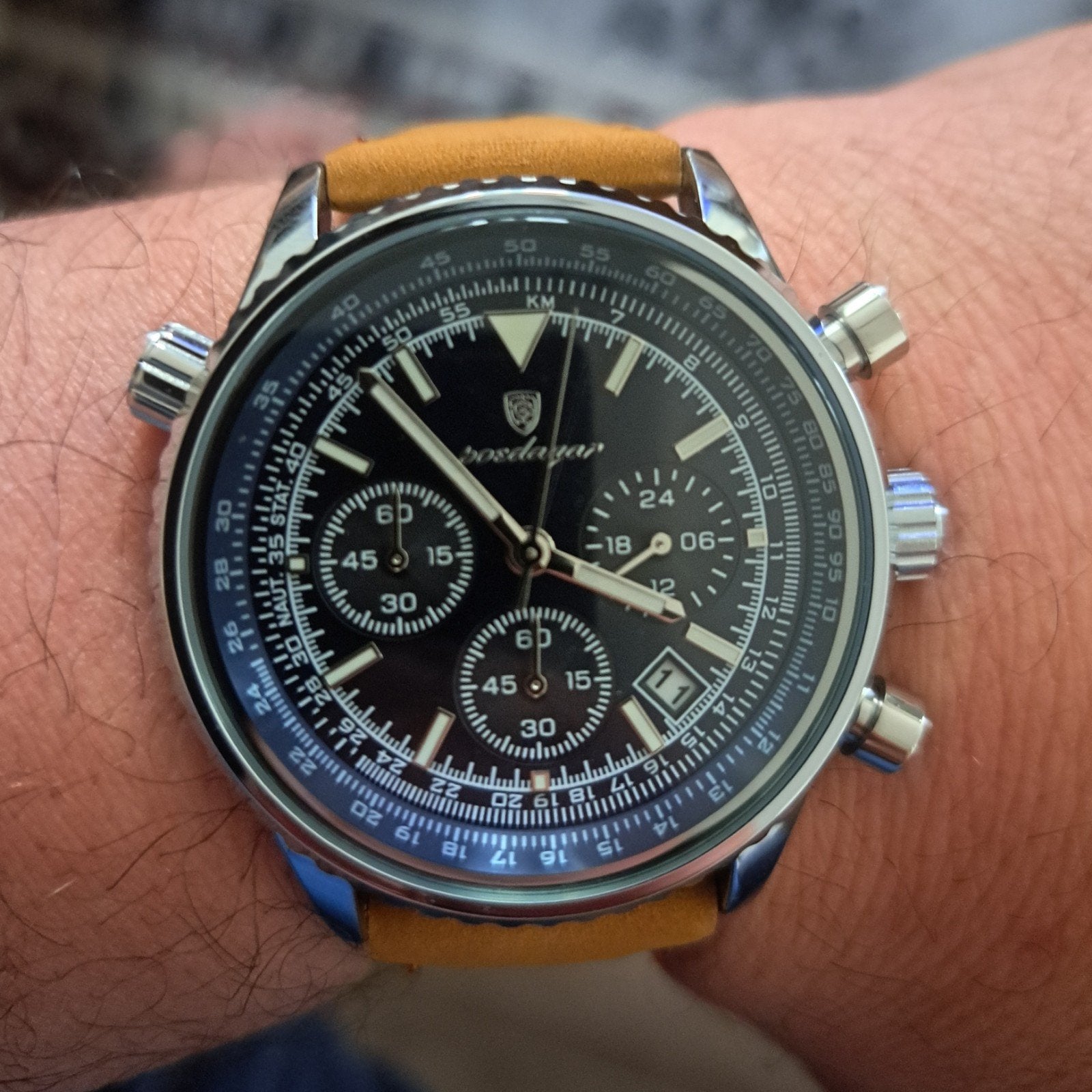 Nieuw horloge, Handtassen en Accessoires, Horloges | Heren, Ophalen of Verzenden