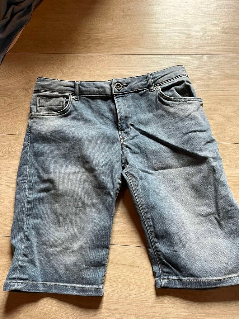 jeans short blauw cars jeans 176, Broek, Gebruikt, Ophalen of Verzenden, Jongen