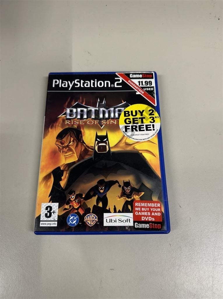 Playstation 2 - Batman: Rise of Sin Tzu, Ophalen of Verzenden, Zo goed als nieuw