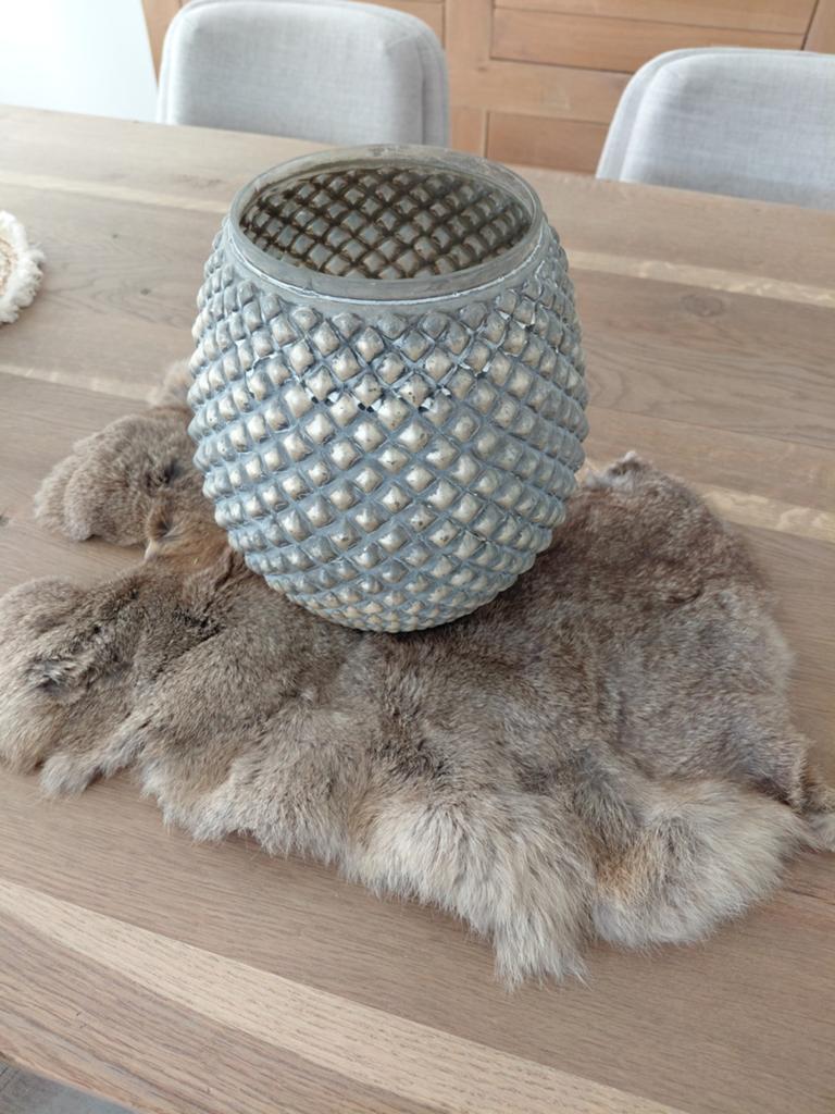 Windlicht met onderlegger, Ophalen of Verzenden