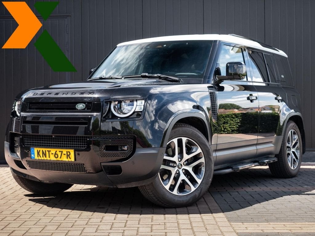 Land Rover Defender 110 2.0 P400e S | Black Pack | Leder int, Autos, Land Rover, Achat, Entreprise, Carnet d'entretien, Noir