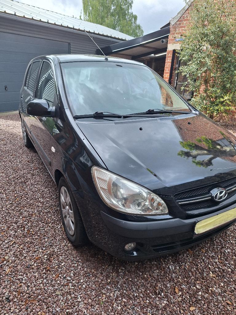 Hyundai Getz automaat gekeurd voor verkoop, Autos, Achat, Noir, 5 portes, 159 g/km