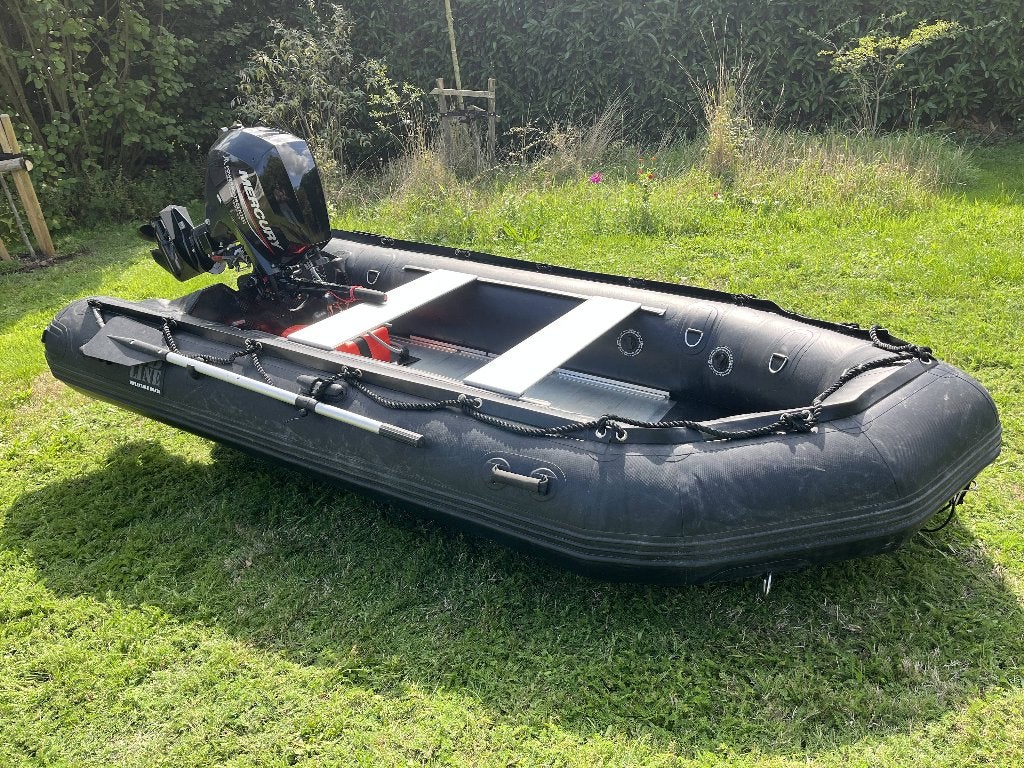 BBline Heavy Duty 320+Mercury 20HP EFI 4 temps + accessoires, Aluminium, Enlèvement, Ancre, Moteur hors-bord