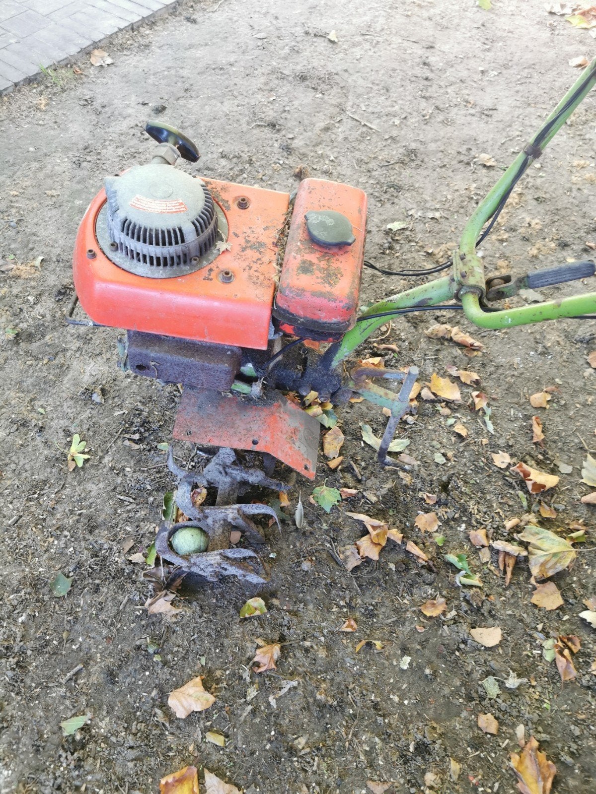 tuinfrees, motoculteur, Enlèvement