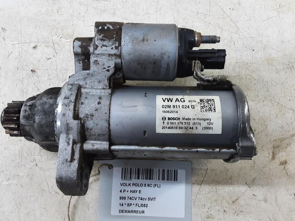 STARTMOTOR Volkswagen Polo V (6R) (02M911024Q), Gebruikt, Volkswagen, Mevr. I. Hauben, Rue de l'Espoir 34 34
4030  GRIVEGNÉE, BE