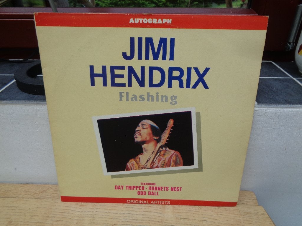 Jimi Hendrix LP "Flashing" [Yugoslavia-1985], Cd's en Dvd's, LP, Gebruikt, Verzenden, Classic Rock
