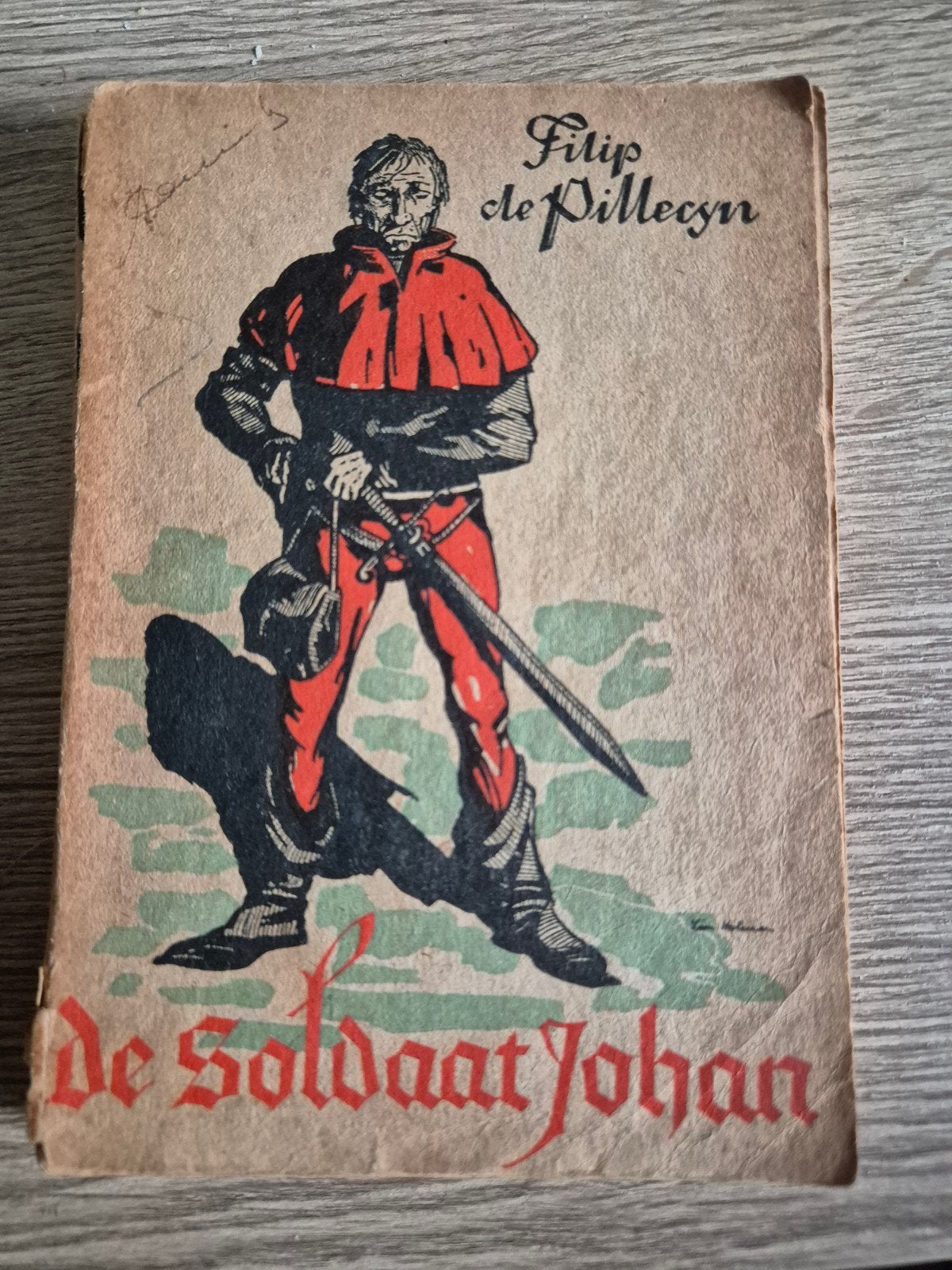 De Soldaat Johan - Filip De Pillecyn, 1939, Enlèvement ou Envoi
