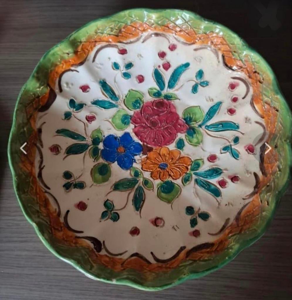 Prachtige keramische knutselschaal, Ophalen of Verzenden